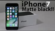 iPhone 7 Unboxing : Matte Black | In India