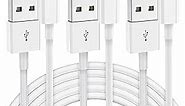 3 Pack [Apple MFi Certified] iPhone Charger 10 ft,Long Lightning Cable 10 Foot,Fast 10 Feet Apple Charging Cables Cord for iPhone 13 Pro Max/12 Mini/11/XR/Xs/X/8/7/6/iPad Pro/Air/Mini
