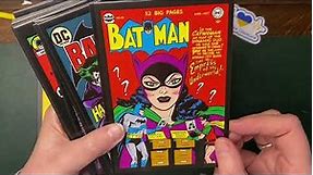 Vintage DC Comics 100 postcards superman Batman Robin, postcard unboxing for Postcrossing