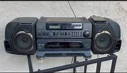 Fisher PH-W5000 vintage boombox from 1990