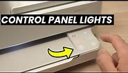 Turn ON Control Panel Lights on HP Envy 6400 Series Printer (6452e , 6455e, 6400e)