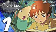 Ni No Kuni Remastered - Gameplay Walkthrough Part 1 - Prologue (Full Game) PS4 PRO