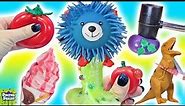 What's Inside Squishy Dinosaur Toy! Kawaii Squishy Ice Cream Surprise Toy