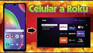 Como transmitir la pantalla de tu celular a un dispositivo Roku