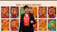 COMPLETE 2024 CHINESE ZODIAC [SUBS]
