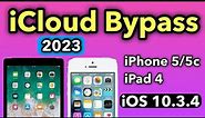 NEW iPhone 5/5c/iPad 4 IOS 10.3.4 iCloud Bypass 2023