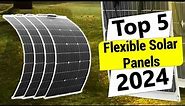 ✅Top 5 Best Flexible Solar Panels | Best Flexible Solar Panels in 2024
