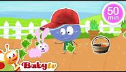 Vegetable Garden 🍅​🥒​+ More Best Episodes, Kids Songs & Rhymes | Videos for Toddlers @BabyTV