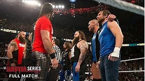 FULL MATCH - 5-on-5 Traditional Survivor Series Tag Team Elimination Match: Survivor Series 2016
