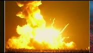 NASA rocket explodes on launch