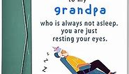 Grandpa Birthday Card, Funny Bday Card fro Grandpa, Grandfather Birthday Card from Granddaughter, Happy Birthday to Grandpa