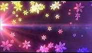 Flourish with Dancing Particles Background Motion Graphic Free Download