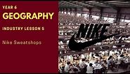 Geography | Nike Sweatshops