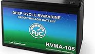 AJC Group 31M Deep Cycle RV Marine and Boat Battery