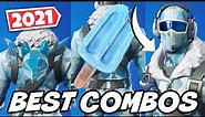 BEST COMBOS FOR THE FROSTBITE SKIN (DEEP FREEZE BUNDLE)(WINTERFEST 2021 UPDATED)! - Fortnite