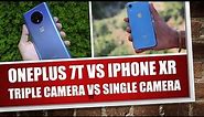 Oneplus 7t vs iphone XR camera review | Best camera smartphone under 40k?
