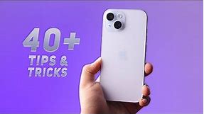iPhone 15 Tips & Tricks | 40+ Special Features - TechRJ