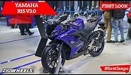Yamaha R15 V3.0 | First Look | Auto Expo 2018 | ZigWheels.com