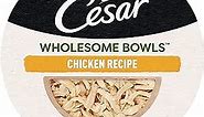 CESAR WHOLESOME BOWLS Adult Soft Wet Dog Food, Chicken Recipe, 3oz., Pack of 10