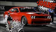 Challenger ScatPack weight reduction - How it lost 300lbs!!!
