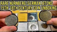 Unboxing 20 OLD German Nürnberg Jetons - Adding Rarer AE & CU Accounting Tokens To My Collection