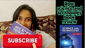 Upsc science & Tech. book review for prelims and mains|Ravi P Agrahari book review|#upsc#upscexam