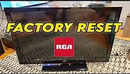 How to Factory Reset RCA TV to Restore to Factory Settings