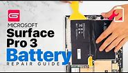 Microsoft Surface Pro 3 1631 Battery Replacement