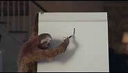 Geico commercial with sloth