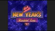 Dick Clark's New Years Rockin' Eve 1997 with Commercials.