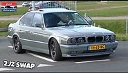 780HP *2JZ-swap* BMW M5 (E34) - Revs & Accelerations!