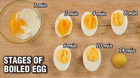 How To Cook Perfect Hard Boiled Eggs - Stages of Boiled Egg - Basic Cooking - Varun