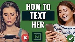 How to Text a Girl You Like -14 MUST KNOW Rules To Texting A Girl