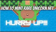 RARE UNICORN NFT : How to mint Rare Unicorn NFT || Details guide || Hurry UP
