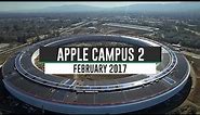 Apple Campus 2 February 2017 Construction Update 4K