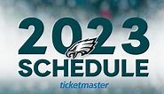 Eagles announce 2023 schedule