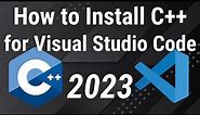 How to set up C++ in Visual Studio Code