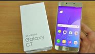 Samsung Galaxy C7 - Unboxing, Setup & First Look! (4K)