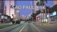 Sao Paulo 4K - Modern City Center - Driving Downtown - Brazil