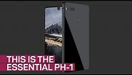 The Essential Phone is almost all screen (CNET News)