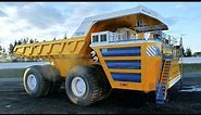 The world’s largest dump truck, the BelAZ 75710 | Extraordinary Engineering