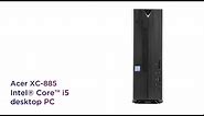 Acer XC-885 Desktop PC - 1 TB HDD, Black | Product Overview | Currys PC World
