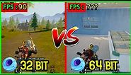 Gameloop 32 bit vs 64 bit • Which is Better??? • Complete Comparison • PUBG MOBILE 2.7