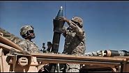 M106A3 Mortar Carrier & Crew In Action