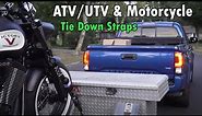 Best Heavy Duty Tie Down Ratchet Straps for Motorcycle, ATV, UTV, and RZR | JACO
