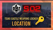 Tsuki Castle Weapons Locker Key | Location Guide | DMZ Ashika Guide | Simple