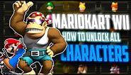 Mario Kart Wii - How To Unlock All Characters (Updated)