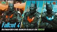 Batman Beyond Armor Mod for Fallout 4 on Xbox!