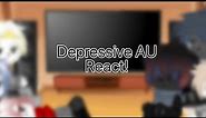 Depressive Ink Au reacts! || Sans Aus || read description-
