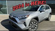 FIRST LOOK! 2024 Toyota RAV4 XLE premium review and walk through!